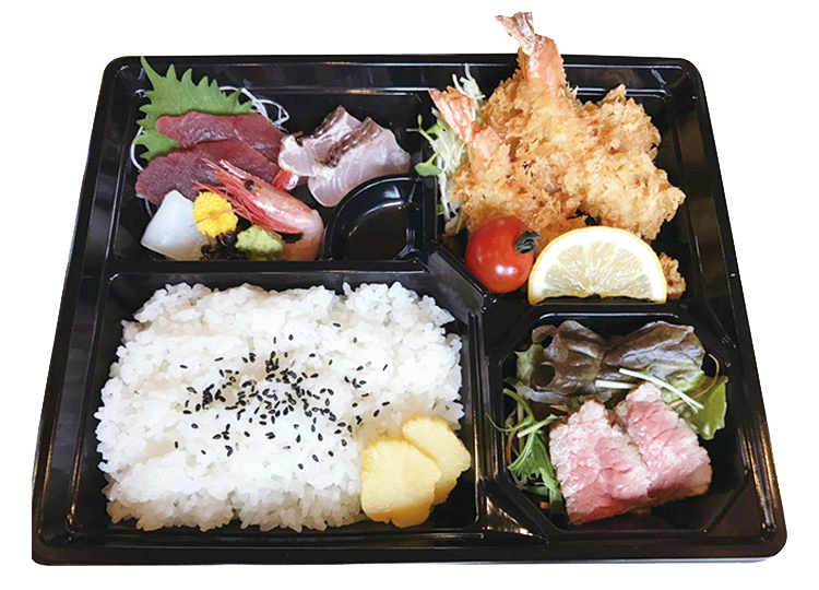 海老フライ刺身弁当 1,250円